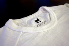 Load image into Gallery viewer, Off-White Graphic Raglan Tee by Jill Lamm