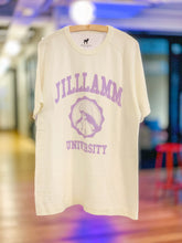 Load image into Gallery viewer, Off-White Graphic Raglan Tee by Jill Lamm