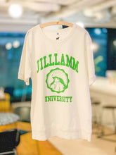 Load image into Gallery viewer, Off-White Graphic Ribbed Tee by Jill Lamm