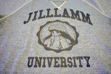 Load image into Gallery viewer, White/Black/Grey Graphic Raglan Tee by Jill Lamm
