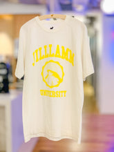 Load image into Gallery viewer, Off-White Graphic Raglan Tee by Jill Lamm
