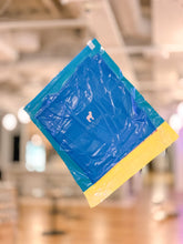 Load image into Gallery viewer, Blue &amp; Yellow Travel Compression Bag—the Lamm Petako
